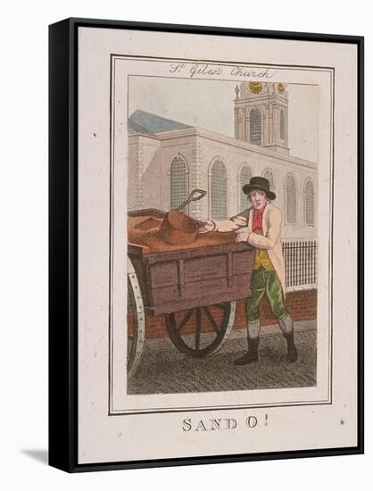 Sand O!, Cries of London, 1804-William Marshall Craig-Framed Stretched Canvas
