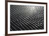Sand Patterns - Abstract tidal patterns in sand from retreating tide - Lincolnshire, England-Andrew Parkinson-Framed Photographic Print