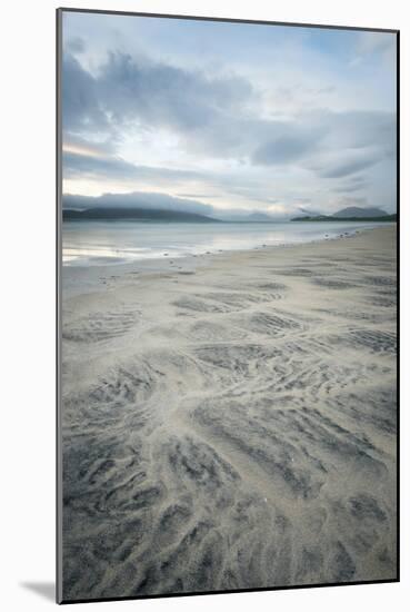 Sand Patterns on Seilebost Beach, Isle of Harris, Outer Hebrides, Scotland-Stewart Smith-Mounted Photographic Print