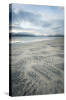Sand Patterns on Seilebost Beach, Isle of Harris, Outer Hebrides, Scotland-Stewart Smith-Stretched Canvas