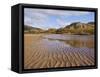 Sand Ripple Patterns on Little Gruinard Beach, Gruinard Bay, Wester Ross, Northwest Scotland-Neale Clarke-Framed Stretched Canvas