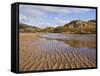 Sand Ripple Patterns on Little Gruinard Beach, Gruinard Bay, Wester Ross, Northwest Scotland-Neale Clarke-Framed Stretched Canvas