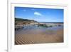 Sand Ripples and Tide Pool at Osgodby Point (Knipe Point) in Cayton Bay-Mark Sunderland-Framed Photographic Print