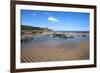 Sand Ripples and Tide Pool at Osgodby Point (Knipe Point) in Cayton Bay-Mark Sunderland-Framed Photographic Print