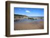 Sand Ripples and Tide Pool at Osgodby Point (Knipe Point) in Cayton Bay-Mark Sunderland-Framed Photographic Print