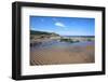 Sand Ripples and Tide Pool at Osgodby Point (Knipe Point) in Cayton Bay-Mark Sunderland-Framed Photographic Print