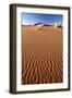 Sand Ripples on One of the Ancient Orange Dunes of the Namib Desert at Sossusvlei-Lee Frost-Framed Photographic Print