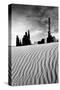 Sand Ripples, Totem Pole Rock, Arizona-null-Stretched Canvas