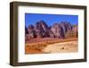 Sand Rock Formation, Wadi Rum, Valley of the Moon, Jordan.-William Perry-Framed Photographic Print