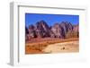 Sand Rock Formation, Wadi Rum, Valley of the Moon, Jordan.-William Perry-Framed Photographic Print