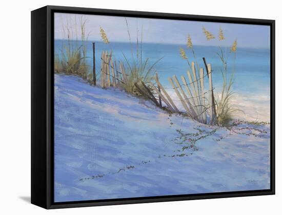 Sand & Sea View-Jill Schultz McGannon-Framed Stretched Canvas