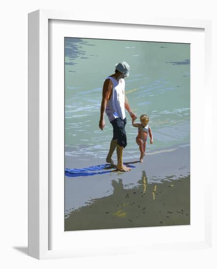 Sand Shadows-J Arthur-Framed Giclee Print