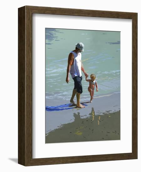 Sand Shadows-J Arthur-Framed Giclee Print