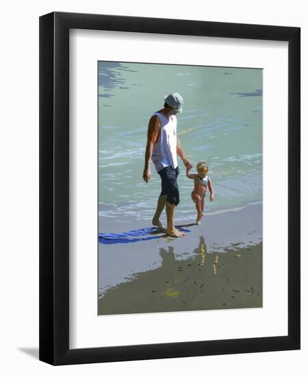 Sand Shadows-J Arthur-Framed Giclee Print