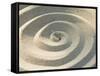 Sand Spirals-Amanda Hall-Framed Stretched Canvas