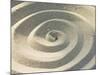 Sand Spirals-Amanda Hall-Mounted Photographic Print