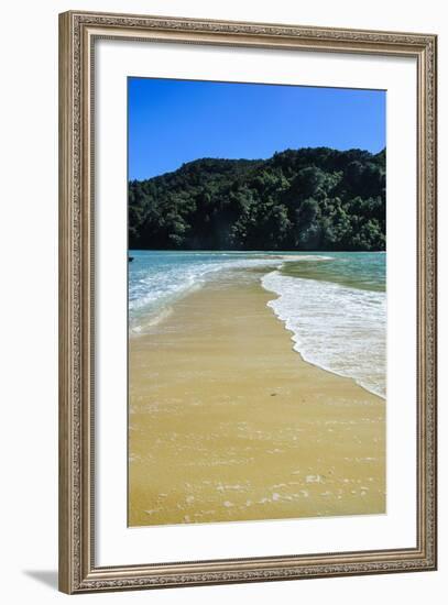 Sand Split in the Abel Tasman National Park, South Island, New Zealand, Pacific-Michael-Framed Photographic Print