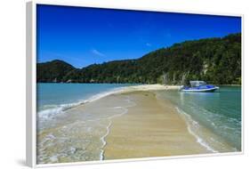 Sand Split in the Abel Tasman National Park, South Island, New Zealand, Pacific-Michael-Framed Photographic Print