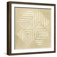 Sand Stitch III-Vanna Lam-Framed Art Print