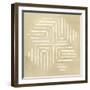 Sand Stitch III-Vanna Lam-Framed Art Print