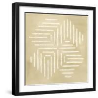 Sand Stitch III-Vanna Lam-Framed Art Print