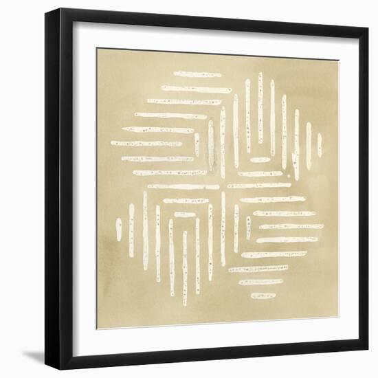 Sand Stitch III-Vanna Lam-Framed Art Print