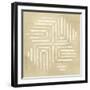 Sand Stitch III-Vanna Lam-Framed Art Print