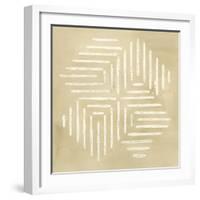 Sand Stitch III-Vanna Lam-Framed Art Print