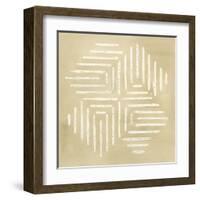 Sand Stitch III-Vanna Lam-Framed Art Print