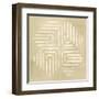 Sand Stitch III-Vanna Lam-Framed Art Print