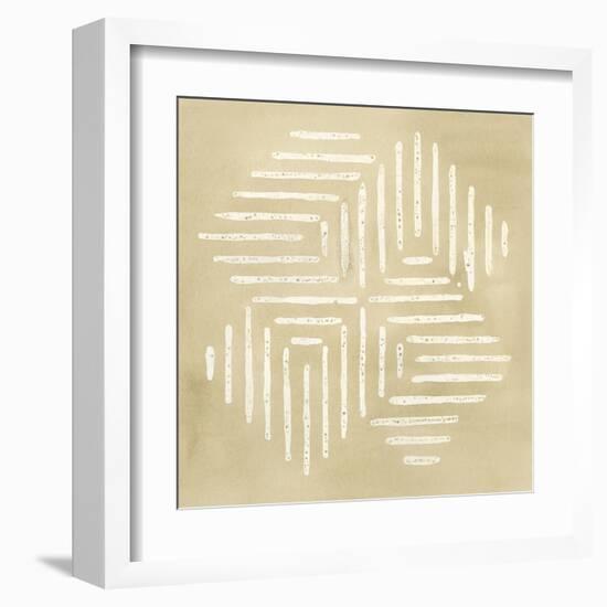 Sand Stitch III-Vanna Lam-Framed Art Print