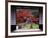 Sand Stone Garden, Komyo-In, Kyoto, Japan-Rex Butcher-Framed Photographic Print