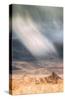 Sand Storm Design at Zabriskie Point Death Valley-Vincent James-Stretched Canvas