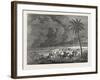 Sand Storm in the Desert of Sahara-null-Framed Giclee Print