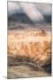 Sand Storm Landscape at Zabriskie Point Death Valley-Vincent James-Mounted Photographic Print