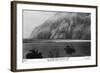 Sand Storm or Hunoub in North Khartoum-null-Framed Photographic Print