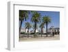 Sand streets and brotherhood houses, El Rocio, Huelva Province, Andalucia, Spain, Europe-Stuart Black-Framed Photographic Print