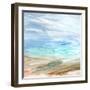 Sand Strokes I-Annie Warren-Framed Art Print