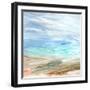 Sand Strokes I-Annie Warren-Framed Art Print