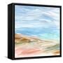 Sand Strokes II-Annie Warren-Framed Stretched Canvas