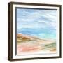 Sand Strokes II-Annie Warren-Framed Art Print