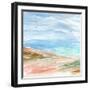 Sand Strokes II-Annie Warren-Framed Art Print