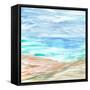 Sand Strokes III-Annie Warren-Framed Stretched Canvas