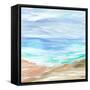 Sand Strokes IV-Annie Warren-Framed Stretched Canvas