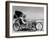 Sand Surreying on Daytona Beach, Florida-null-Framed Photo