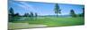 Sand Trap in a Golf Course, Edgewood Tahoe Golf Course, Stateline, Douglas County, Nevada-null-Mounted Premium Photographic Print