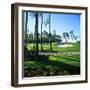 Sand Trap in a Golf Course, Regatta Bay Golf Course and Country Club, Destin, Okaloosa County-null-Framed Premium Photographic Print