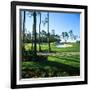 Sand Trap in a Golf Course, Regatta Bay Golf Course and Country Club, Destin, Okaloosa County-null-Framed Photographic Print