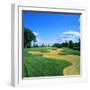 Sand Trap in a Golf Course, Rich Harvest Farms, Sugar Grove, Kane County, Illinois, USA-null-Framed Photographic Print