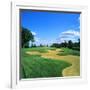 Sand Trap in a Golf Course, Rich Harvest Farms, Sugar Grove, Kane County, Illinois, USA-null-Framed Photographic Print